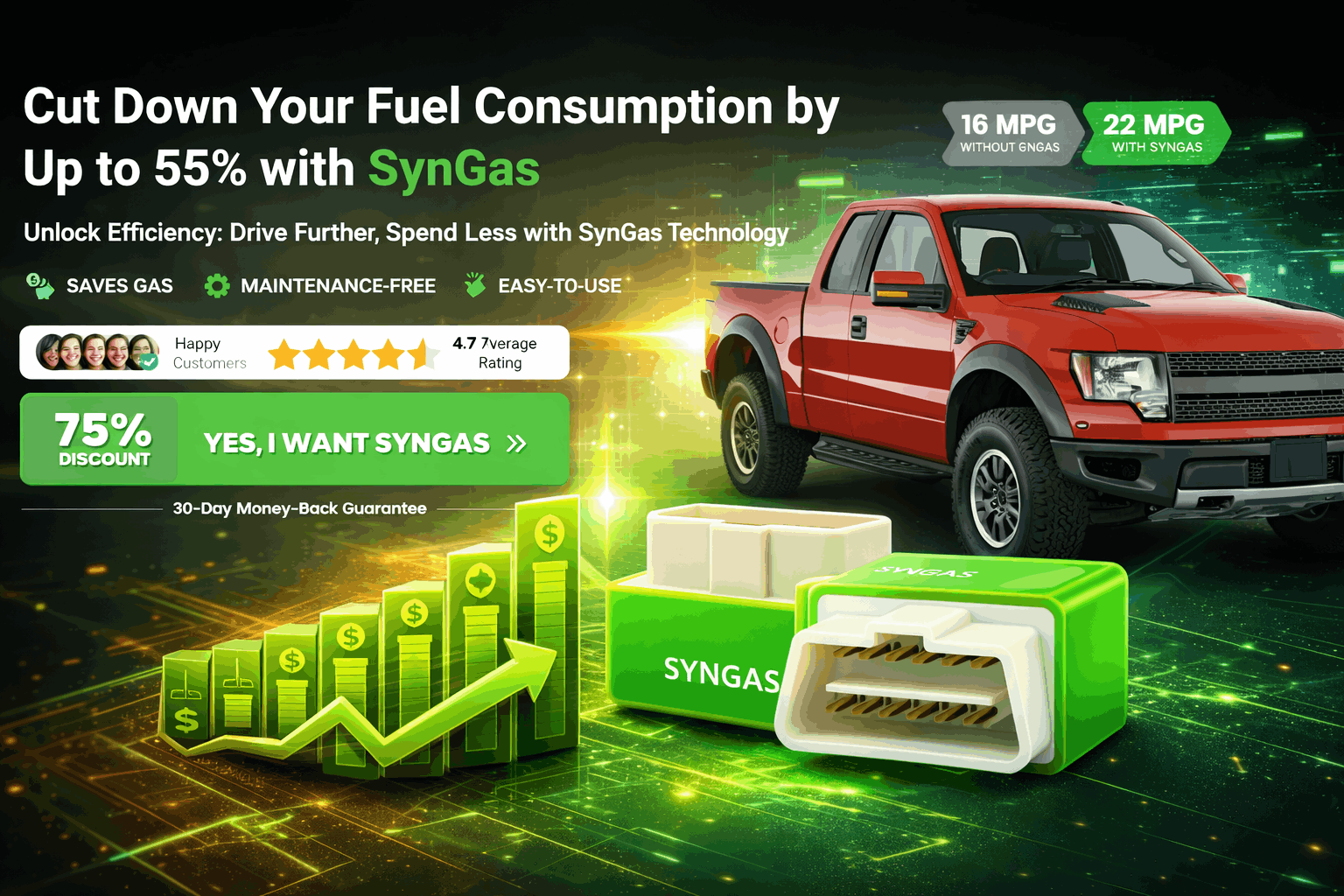 SynGas OBD Fuel Saver
